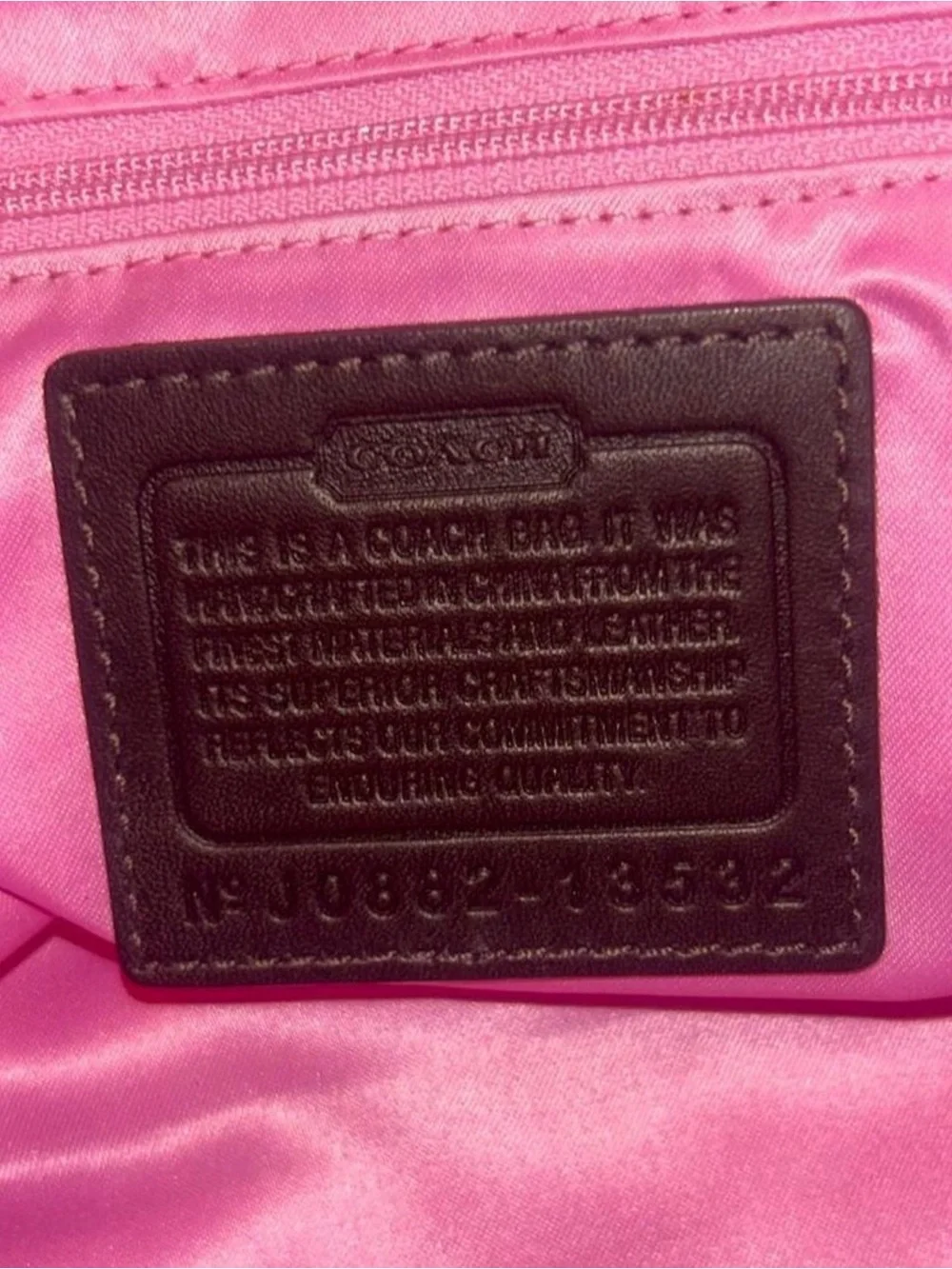 Vintage Coach Penelope Op Art tote and matching wristlet set.